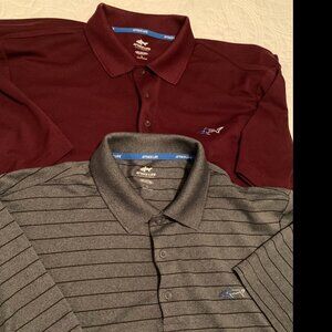 Set of 2 - Attack Life Greg Norman Polos - Size L - Play Dry